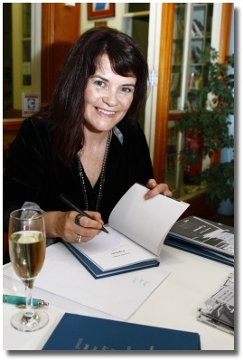 Irish poet Jennifer Liston signing her books at the recent launch of her second poetry collection. Woohoo!